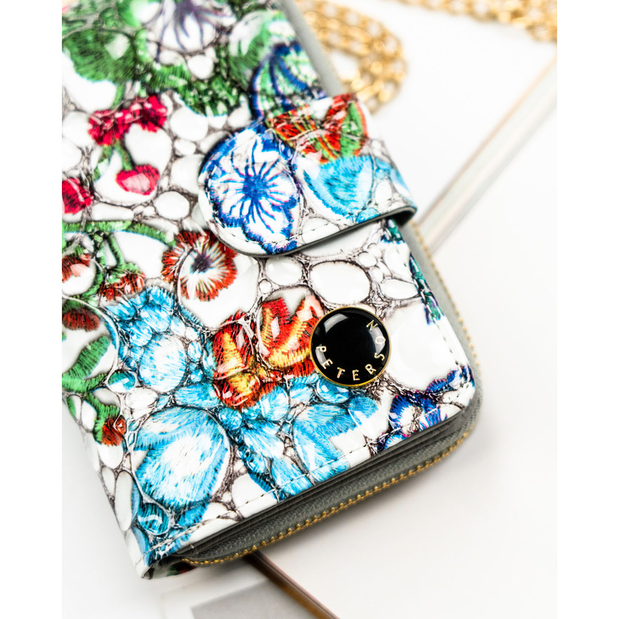 Leather wallet RFID PETERSON PTN PH31-LFL