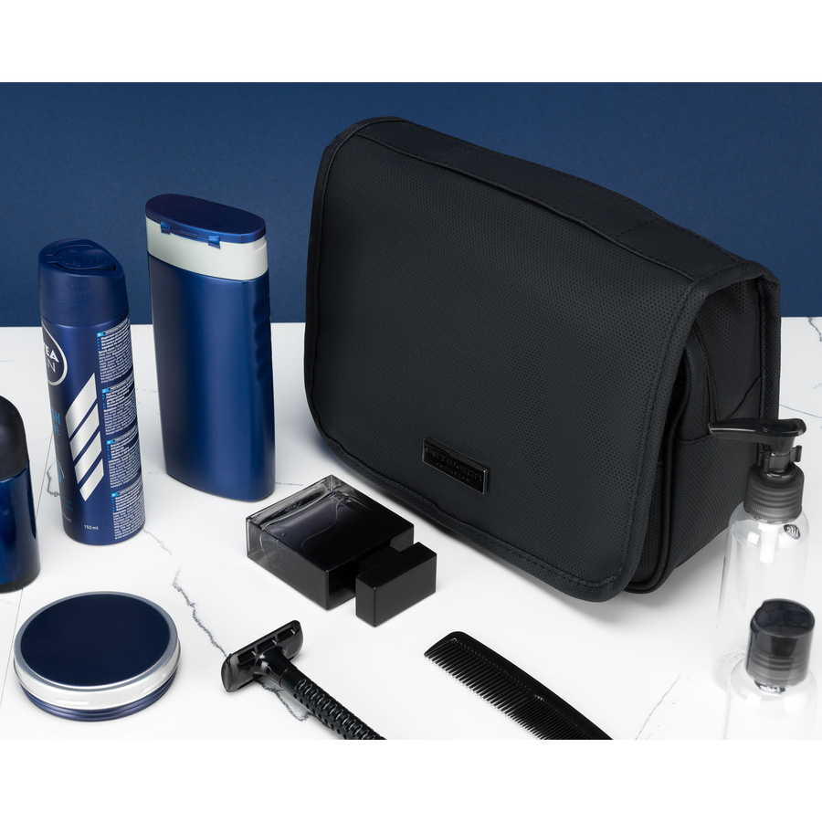 Synthetic cosmetic bag PETERSON PTN KOS-H-02