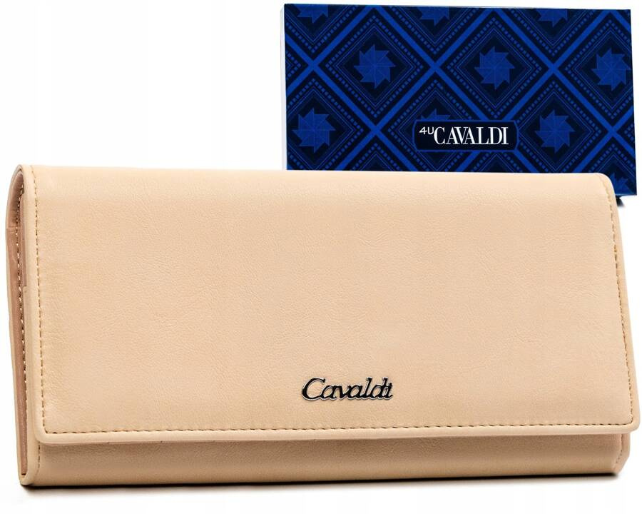 Leatherette wallet 4U CAVALDI GD24-DNM