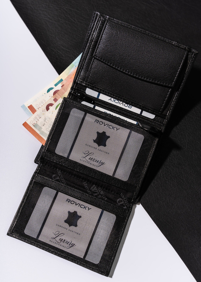 Leather wallet RFID ALWAYS WILD N4-GV