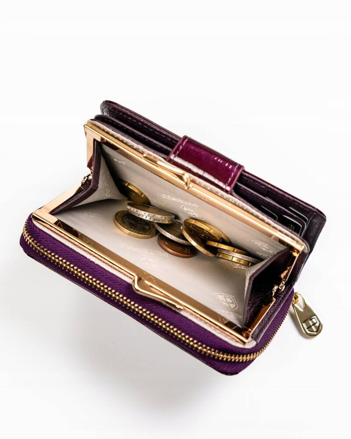 Leather wallet RFID PETERSON PTN 425214-SH