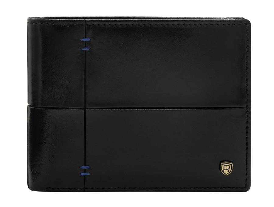 Leather wallet RFID ROVICKY N992-RVTS