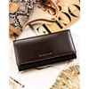 Leather wallet RFID PETERSON PTN RD-12-NGV