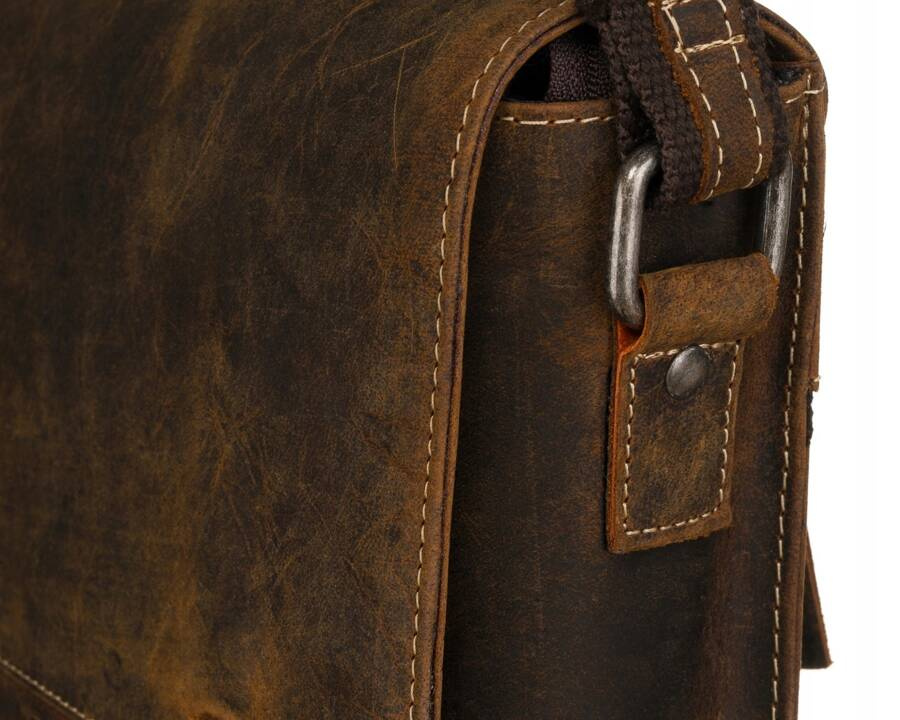 Leather bag PETERSON PTN 996-B-HUN