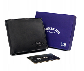 Leather men wallet RONALDO 0002-D