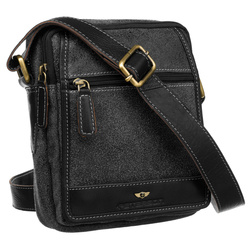 Leather bag PETERSON PTN 662-SCC