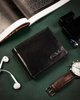 Leather's wallet and belt set PIERRE CARDIN ZM-PC