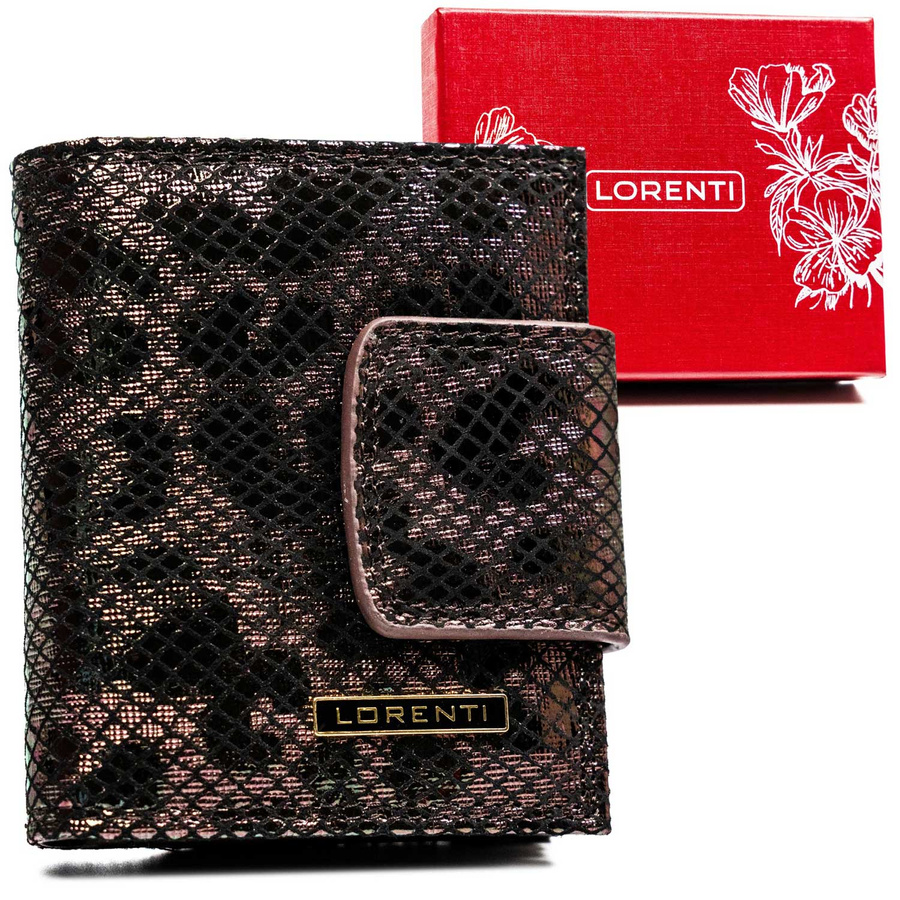 Leather wallet RFID LORENTI 42329-MER