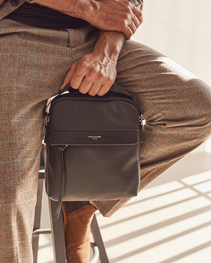 Leatherette men purse DAVID JONES 696601