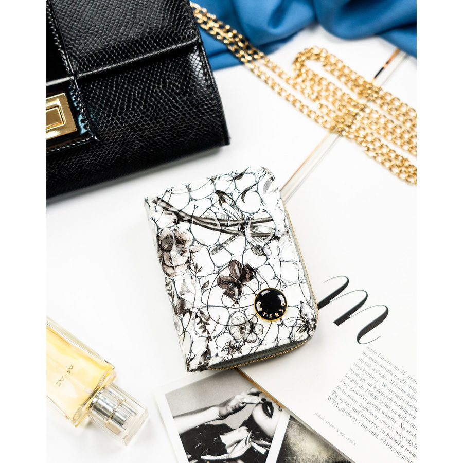 Leather wallet RFID PETERSON PTN PH33-LFL