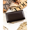 Leather wallet RFID PETERSON PTN RD-07-NGV