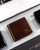 Leather wallet RFID PETERSON PTN 22303-VT