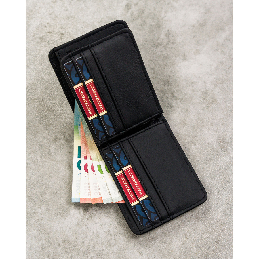 Leatherette wallet RFID PETERSON PTN EH-05Z