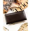 Leather wallet RFID PETERSON PTN RD-12-NGV