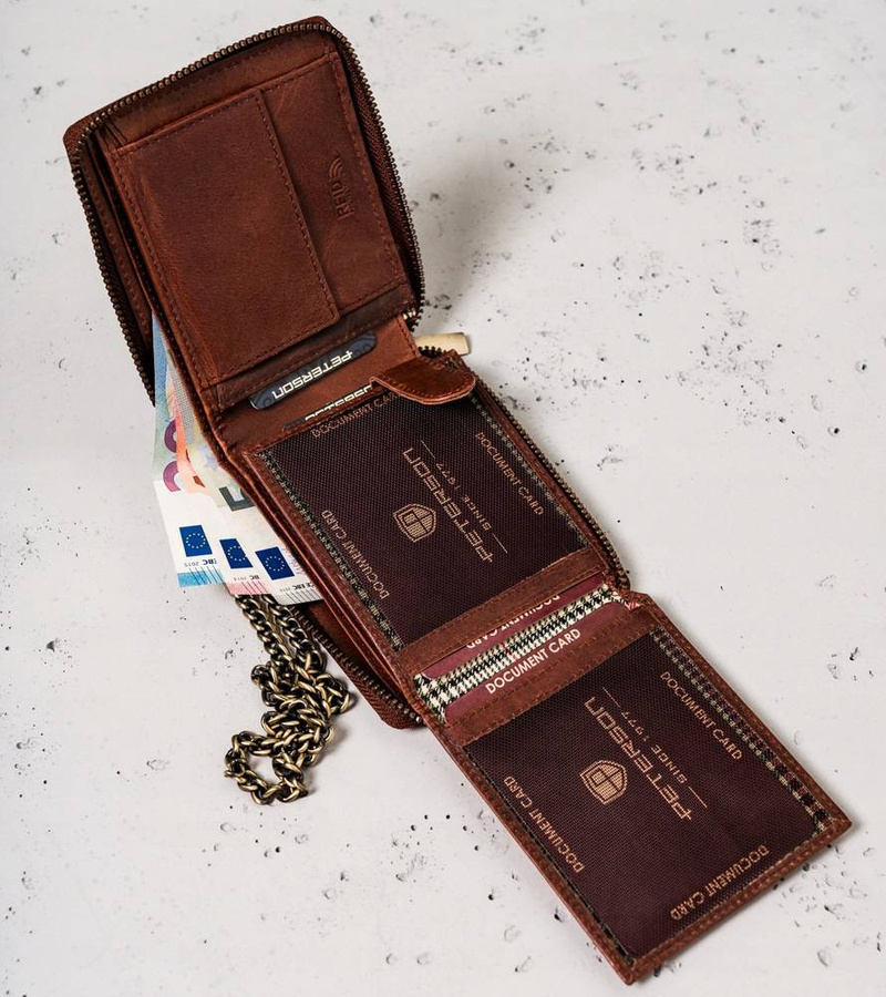 Leather men wallet PTN N992C-04-HWM-134