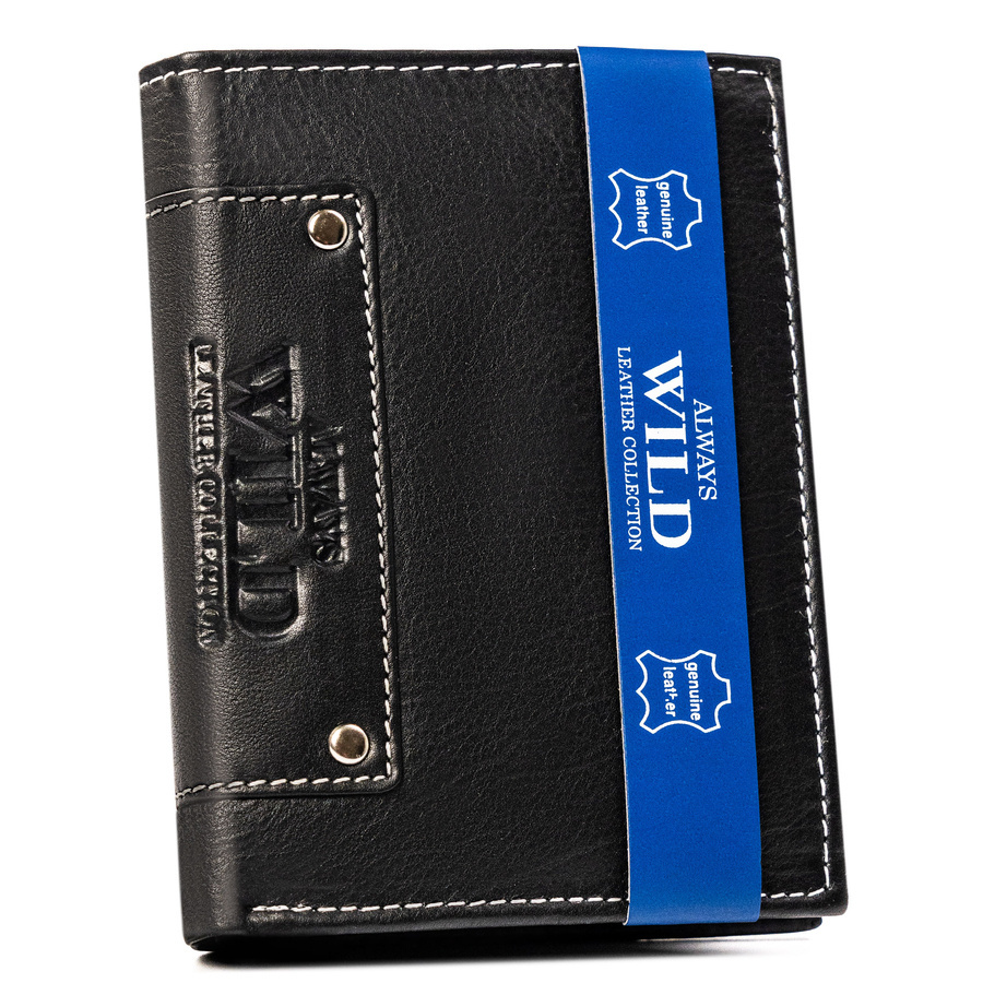 Leather wallet RFID ALWAYS WILD N4-P-CCD-8110