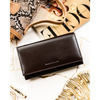 Leather wallet RFID PETERSON PTN RD-08-NGV
