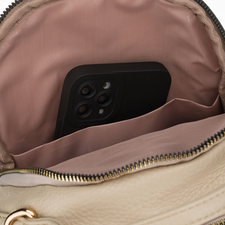 Leatherette bagpack ROVICKY R-KP-11-F19