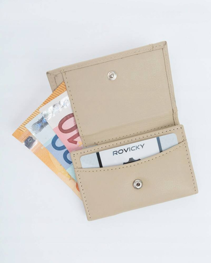 Leather wallet ROVICKY R-21-LFN