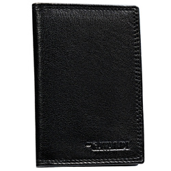 Leather card case 4U CAVALDI E5719-GN