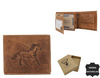 Leather wallet RFID ALWAYS WILD N992-CHM HORSE