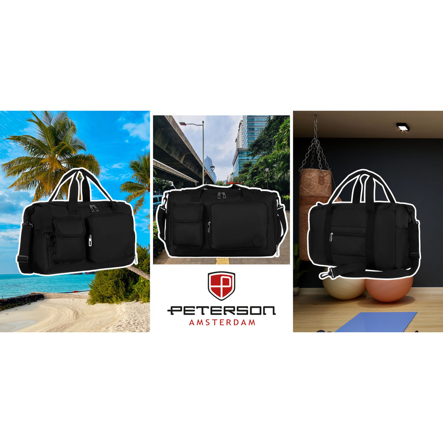 Polyester travel bag PETERSON PTN 23032