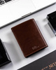 Leather wallet RFID PETERSON PTN 22311-VT