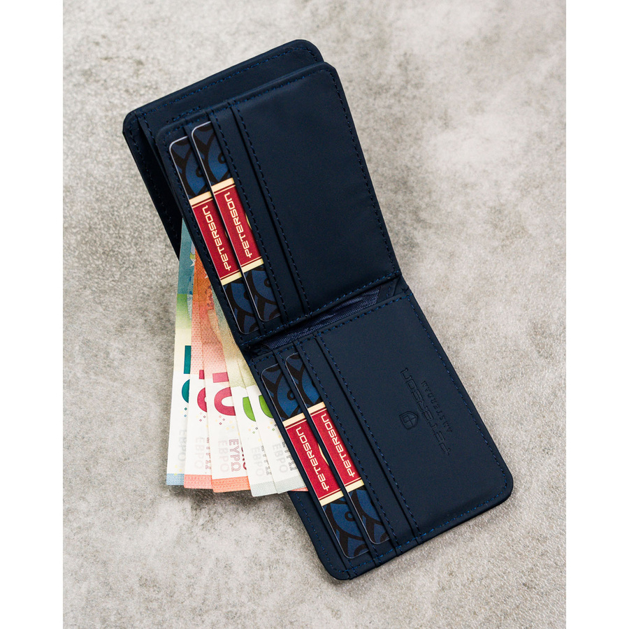 Leatherette wallet RFID PETERSON PTN EH-07Z