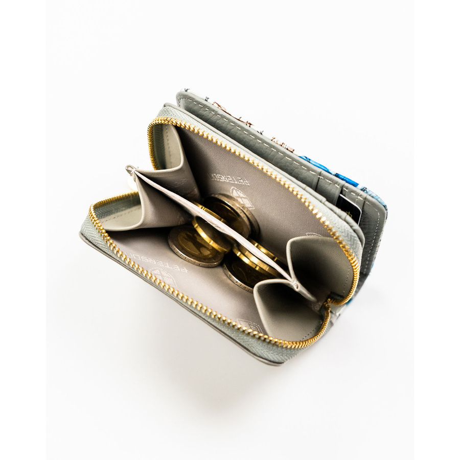 Leather wallet RFID PETERSON PTN PH33-LFL