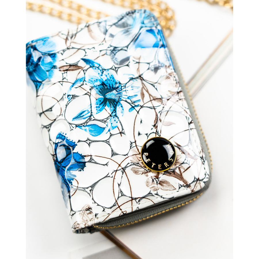 Leather wallet RFID PETERSON PTN PH33-LFL