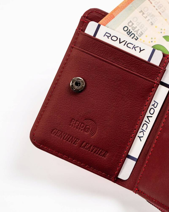 Leather & leatherette wallet RFID 4U CAVALDI PX33-JMP