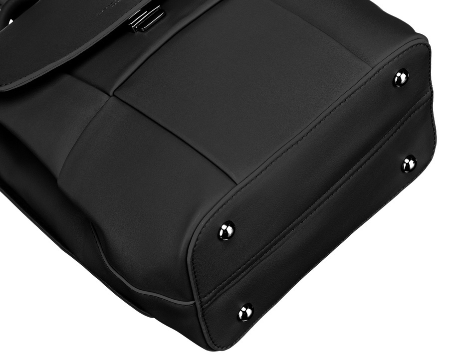 Leatherette bagpack DAVID JONES 6746-2