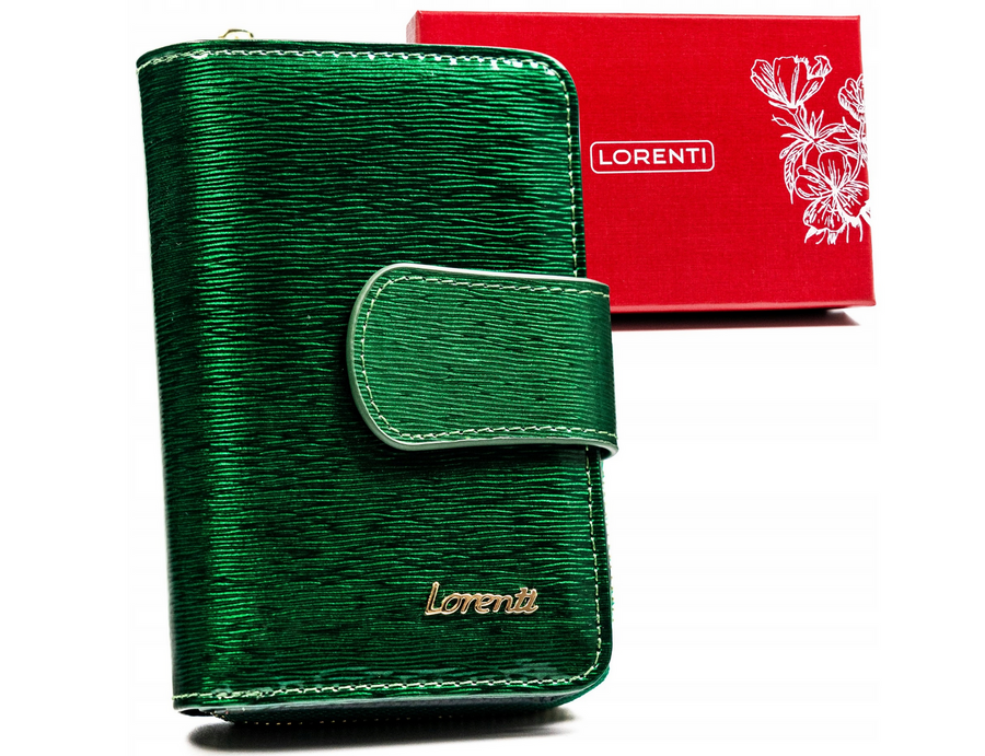 Leather wallet RFID LORENTI 76115-SH