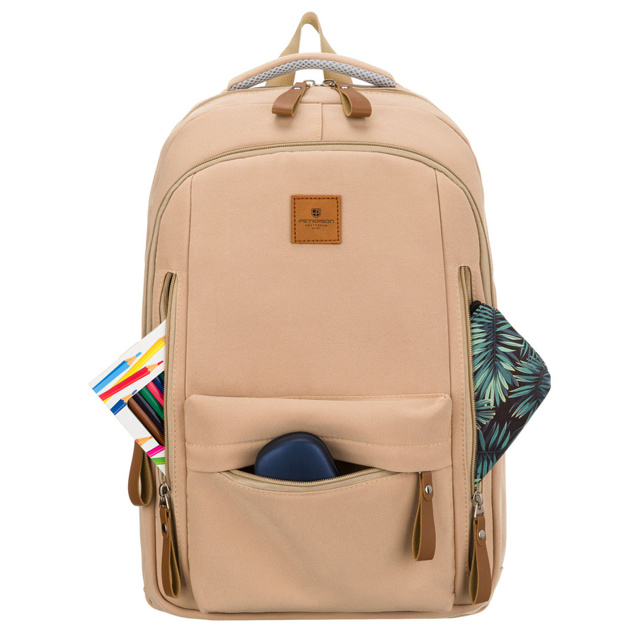 Polyester bagpack PETERSON PTN BHX-01