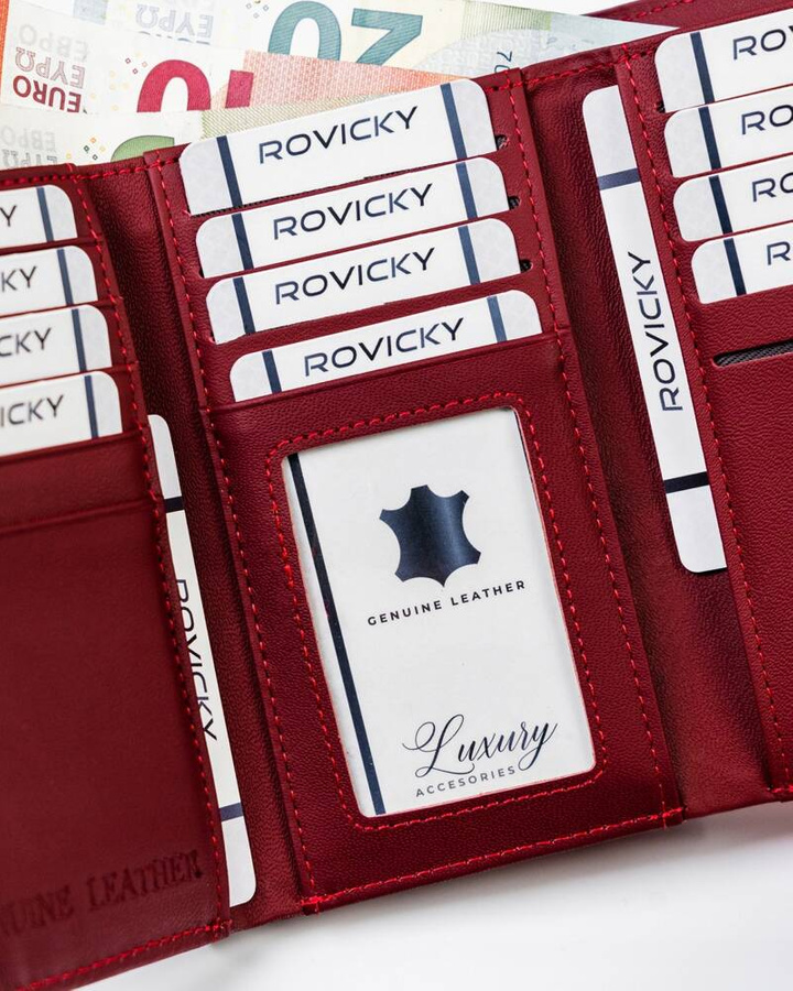 Leather wallet 4U CAVALDI H29-1-DBF