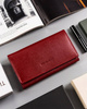 Leather wallet RFID PETERSON PTN RD-08-GCLS