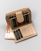 Leather wallet RFID PETERSON PTN RD-41-GCL