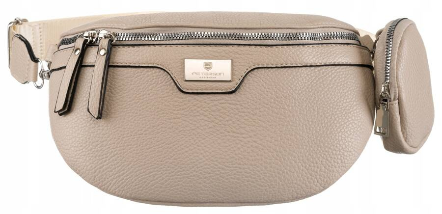 Leatherette bumbag PETERSON PTN NER-ALE-8