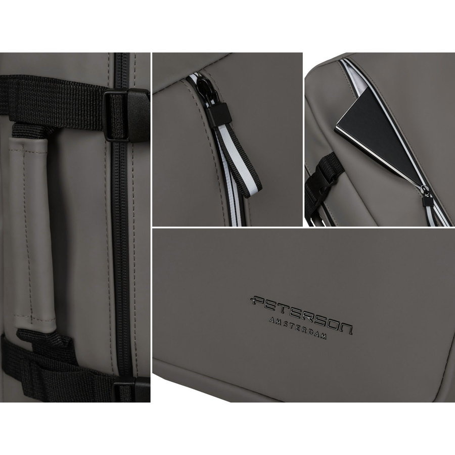 Polyester bagpack PETERSON PTN SKYLINE