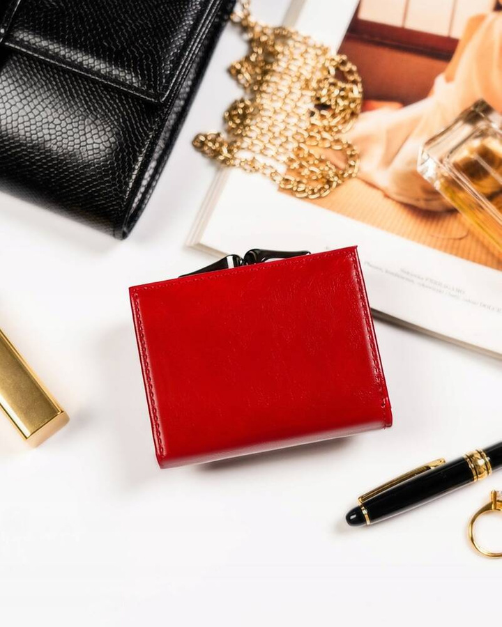 Leather & leatherette wallet RFID 4U CAVALDI PN32-BCF