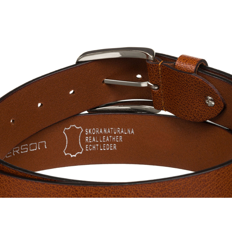 Leather belt PETERSON PTN LTP-TWT