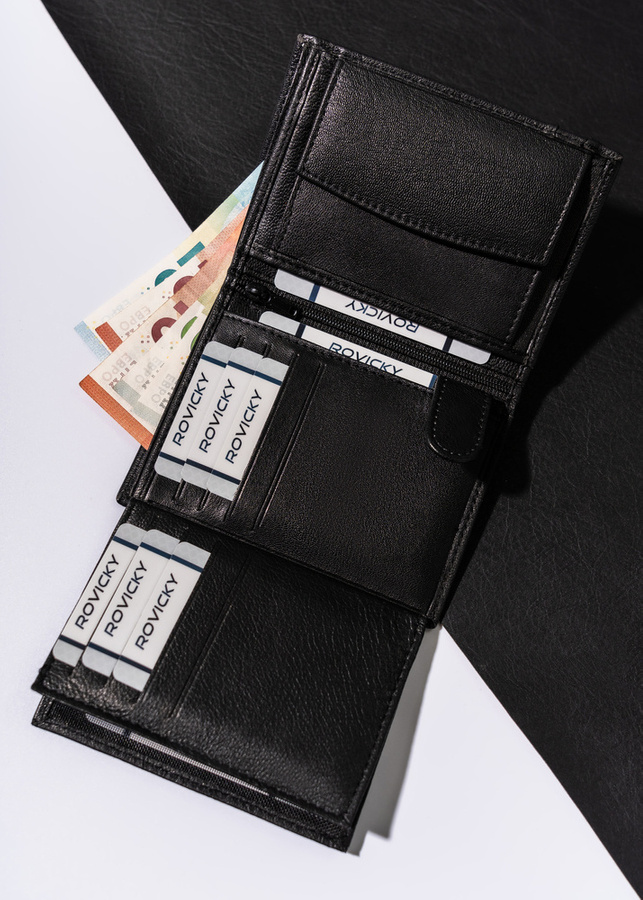 Leather wallet RFID ALWAYS WILD N4-GV