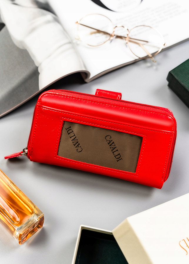 Leatherette wallet 4U CAVALDI N118-APU-BL