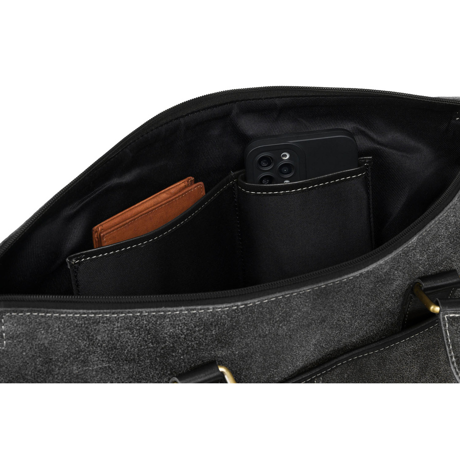 Leather bag PETERSON PTN 717-SCC