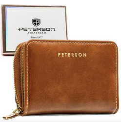 Leatherette wallet RFID PETERSON PTN 010-HF