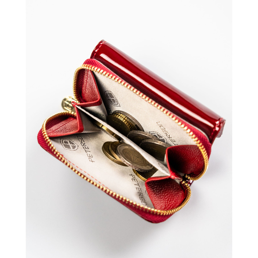 Leather wallet RFID PETERSON PTN BC-423229