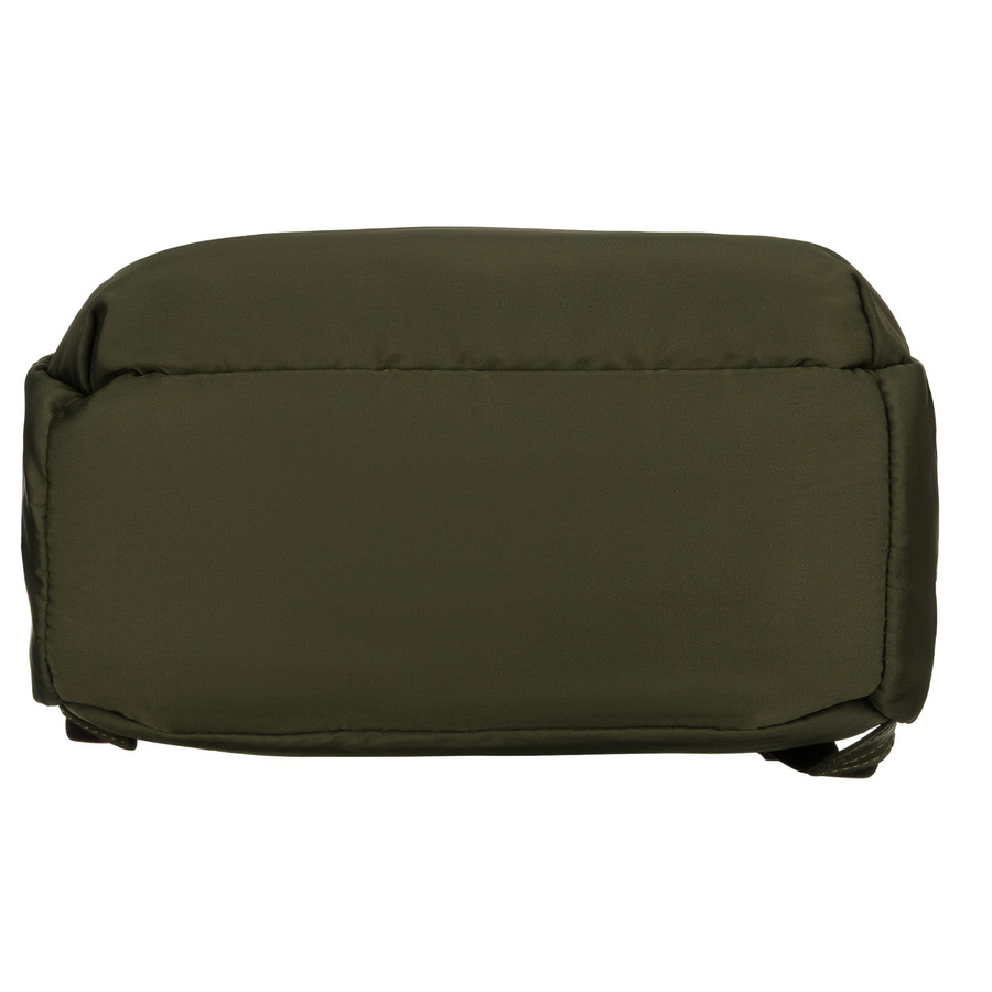 Plecak damski z nylonu w zielonym kolorze zamykany suwakiem - Peterson