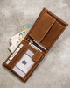 Leather wallet RFID ALWAYS WILD N992-CHM-TAUR