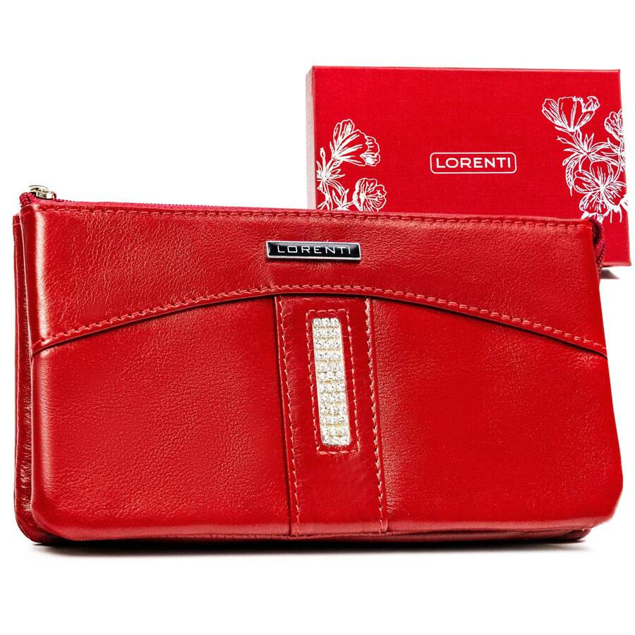 Leather wallet RFID LORENTI 76121-SGN