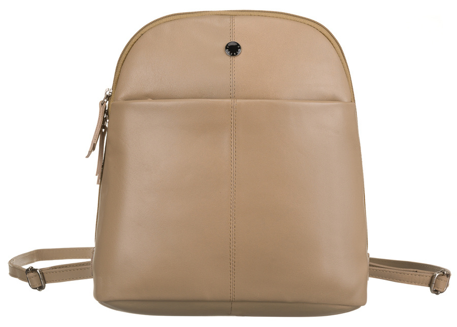 Leather bagpack PETERSON PTN TOR-311-SNC